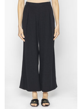 Deni Cler Milano Deni Cler Milano Spodnie materiałowe T-DC-5247-E2-20-90-1 Czarny Loose Leg