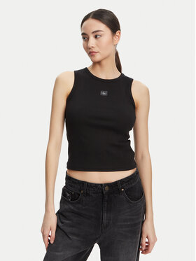 Calvin Klein Jeans Calvin Klein Jeans Top LV047C201G Černá Slim Fit