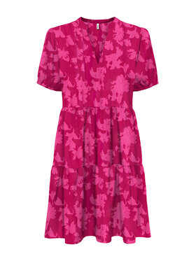ONLY ONLY Sommerkleid Nova 15222215 Rosa Regular Fit