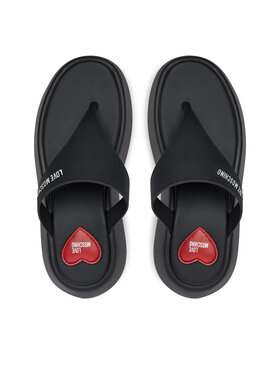LOVE MOSCHINO LOVE MOSCHINO Žabky JA28097I0II39000 Černá