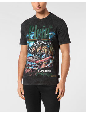 PHILIPP PLEIN PHILIPP PLEIN Tričko 22605 Čierna Regular Fit