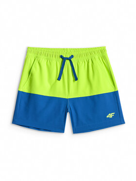 4F 4F Szorty sportowe BEACHSIDE CHILL Zielony Regular Fit