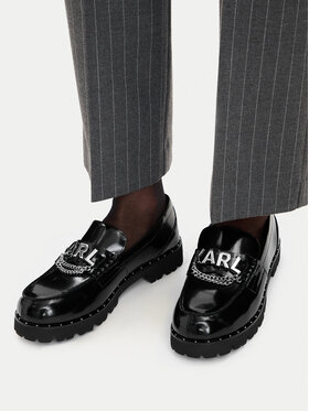 KARL LAGERFELD KARL LAGERFELD Loaferice Lowell KL42226 Crna