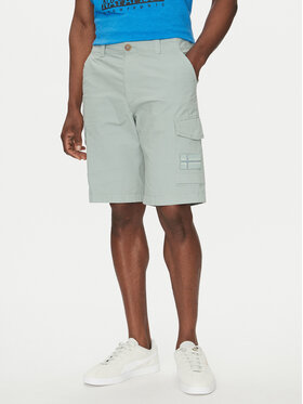 Napapijri Napapijri Шорти з тканини N-Horton NP0A4HOS Зелений Regular Fit