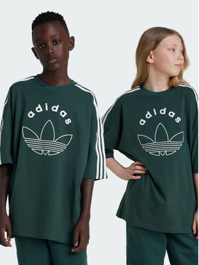 adidas adidas T-Shirt 136767 Zielony Loose Fit