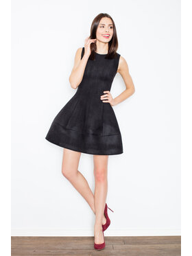 FIGL FIGL Šaty M457 Černá Regular Fit