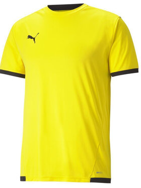 Puma Puma T-Shirt 704917-07 Żółty Standard Fit