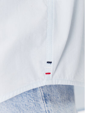 Tommy Jeans Košulja Super DW0DW15199 Svijetloplava Oversize