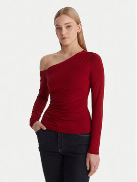 Guess Guess Bluza W6RP02 KC1J2 Rdeča Regular Fit