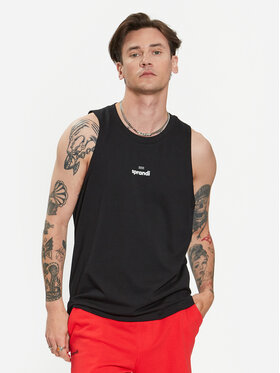 Sprandi Sprandi Мъжки топ SP3-TPM002 Черен Regular Fit