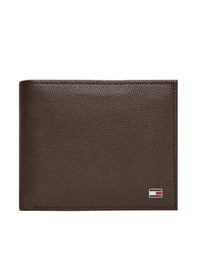 Tommy Hilfiger Tommy Hilfiger Велике Чоловіче Портмоне Th Flag Cc And Coin AM0AM13519 Коричневий