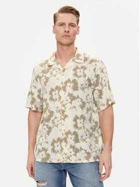 Calvin Klein Calvin Klein Camicia Flower K10K112703 Beige Regular Fit