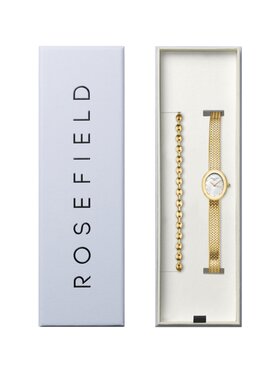 Rosefield Rosefield Zegarek Mini Oval Złoty