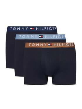 Tommy Hilfiger Tommy Hilfiger Komplektas: 3 poros trumpikių UM0UM03181 Juoda