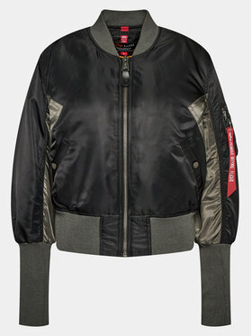 Alpha Industries Alpha Industries Яке бомбър MA-1 Cyber 108008 Черен Regular Fit