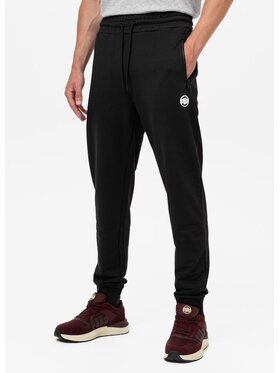 PITBULL PITBULL Spodnie dresowe SMALL LOGO NUGGET Czarny Regular Fit