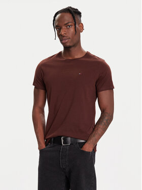 Tommy Jeans Tommy Jeans T-särk DM0DM04411 Pruun Regular Fit