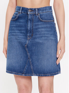 Weekend Max Mara Weekend Max Mara Jeansrock Finale 2351060639 Blau Regular Fit
