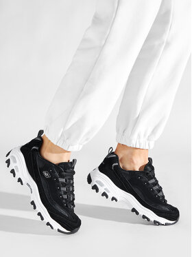 Skechers Skechers Сникърси Biggest Fan 11930/BLK Черен