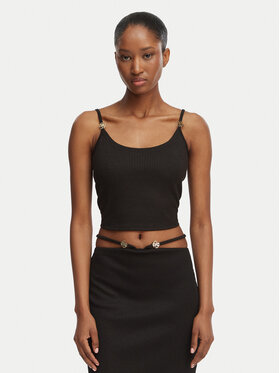 Guess Guess Top E6GP01 KG322 Črna Slim Fit