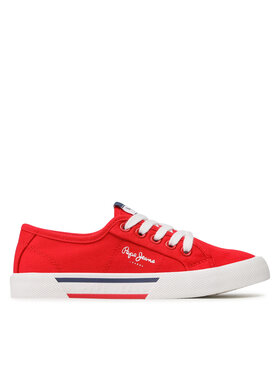 Pepe Jeans Pepe Jeans Tenisice Brady Boy Basic PBS30527 Crvena