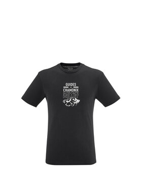 Millet Millet T-Shirt Cdg Chamonix Logo Ts Ss M Czarny Regular Fit
