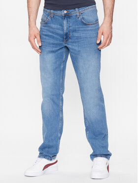 Mustang Mustang Jeansy Washington 1013657 Niebieski Slim Fit
