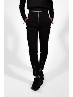 MANDRAGORA MANDRAGORA Spodnie dresowe cudowronka Czarny Slim Fit
