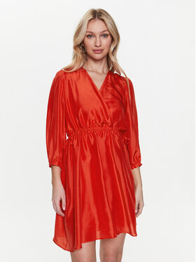 Marella Marella Robe de cocktail Mafalda 2332211932 Orange Slim Fit