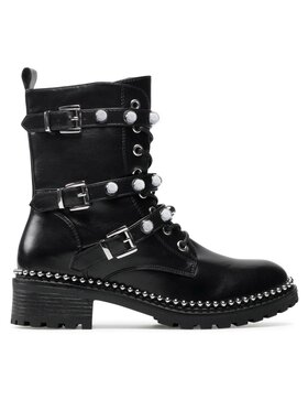 DeeZee DeeZee Schnürstiefeletten WS110113-01 Schwarz