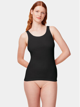 Triumph Triumph Marškinėliai Katia Basics_01 Shirt 02 X 10217969 Juoda Slim Fit