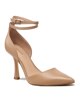 Guess Guess Półbuty Sydnie FL5SYD LEA03 Brązowy