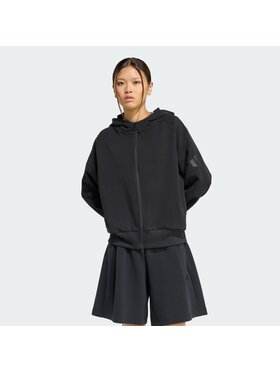 adidas adidas Bluza 163240 Czarny Loose Fit