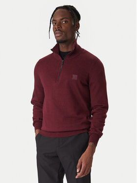 BOSS BOSS Sveter Kanobix 50527585 Červená Regular Fit