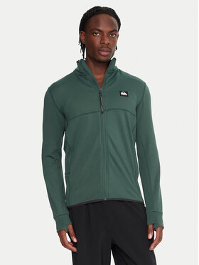 Quiksilver Quiksilver Technisches Sweatshirt Steep Point EQYPF03078 Grün Slim Fit