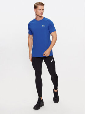 Under Armour T-shirt Ua Hg Armour Fitted Ss 1361683 Plava Fitted Fit