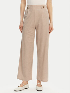 JDY JDY Spodnie materiałowe Birdie Geggo 15320882 Beżowy Regular Fit