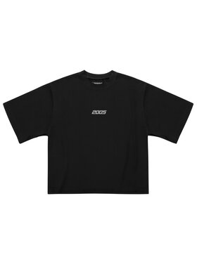 2005 2005 T-Shirt Classic Logo Czarny Oversize
