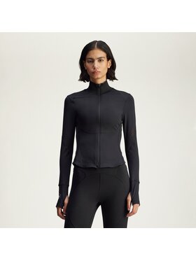 adidas by Stella McCartney adidas by Stella McCartney Kurtka do biegania By Stella McCartney Training Midlayer Czarny Slim Fit