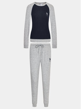 U.S. Polo Assn. U.S. Polo Assn. Pijama Ev Gijm 16817 Gri Regular Fit