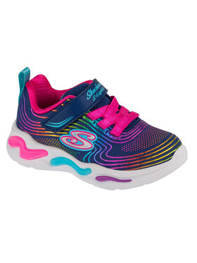 Skechers Skechers Sneakers S Lights: Wavy Beams Blu scuro