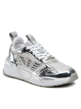 EA7 Emporio Armani EA7 Emporio Armani Sneakersy X8X070 XK298 00520 Strieborná