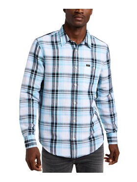 Lee Lee Koszula 112349056 Niebieski Regular Fit