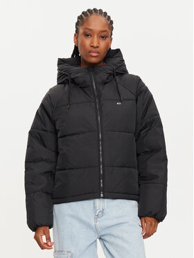 Tommy Jeans Tommy Jeans Geacă de iarnă Vail DW0DW18841 Negru Regular Fit