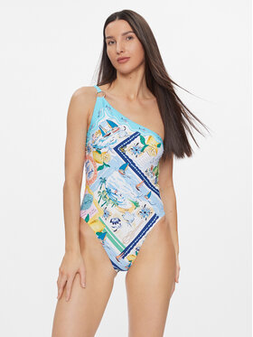 Seafolly Seafolly Costum de baie Wish You Were Here 11136-100 Colorat