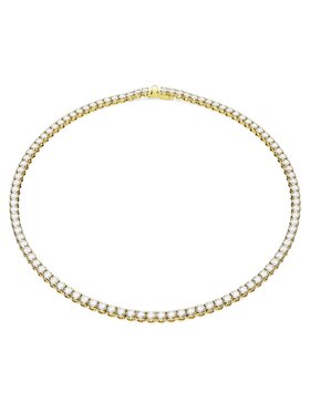 Swarovski Swarovski Naszyjnik Matrix Tennis 5681795 Złoty