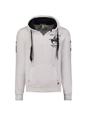 Geographical Norway Geographical Norway Bluza WW4783H/GNO-White Biały Regular Fit