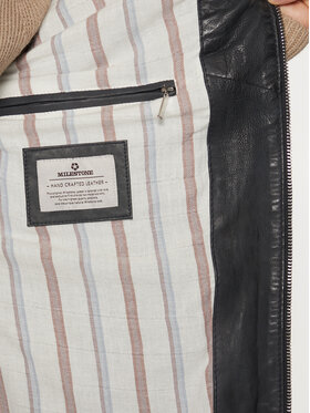 Μπουφάν δερμάτινο Milestone φωτογραφία