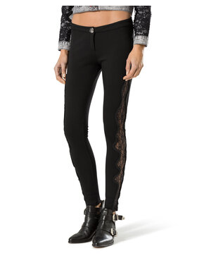 PHILIPP PLEIN PHILIPP PLEIN Leggings 30778 Nero Regular Fit