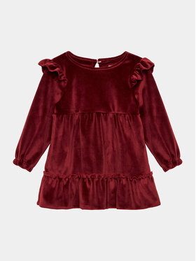 Jamiks Jamiks Elegantna haljina Karima JZG318 Tamnocrvena Regular Fit